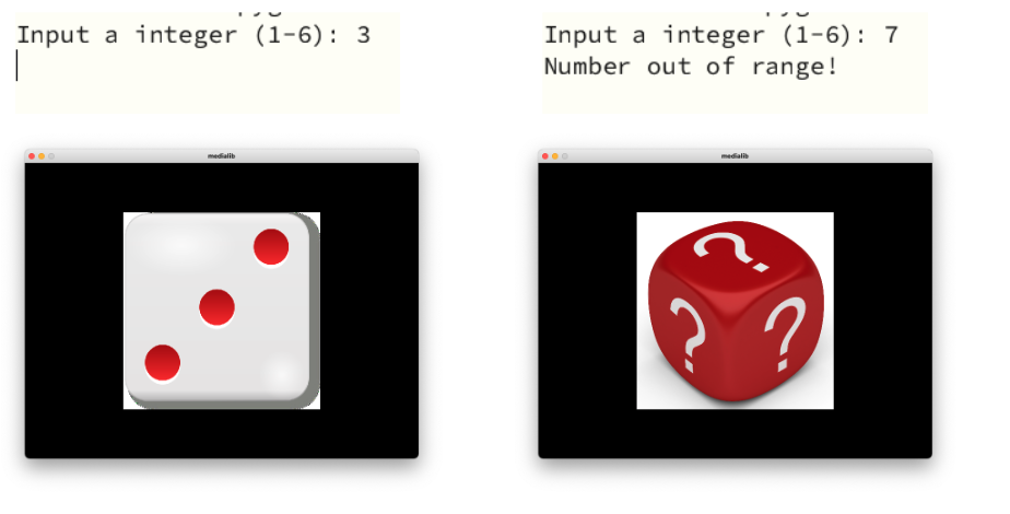 MediaLib Dice Exercise